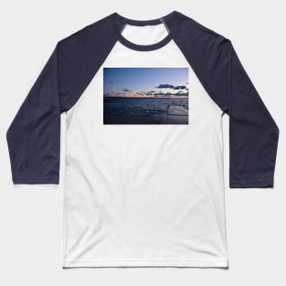 Dusk on Piran Coast, Slovenia Baseball T-Shirt